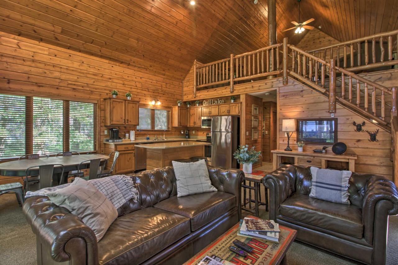 Alluring Nisswa Cabin On Gull Lake With Fireplace! Villa Exterior photo