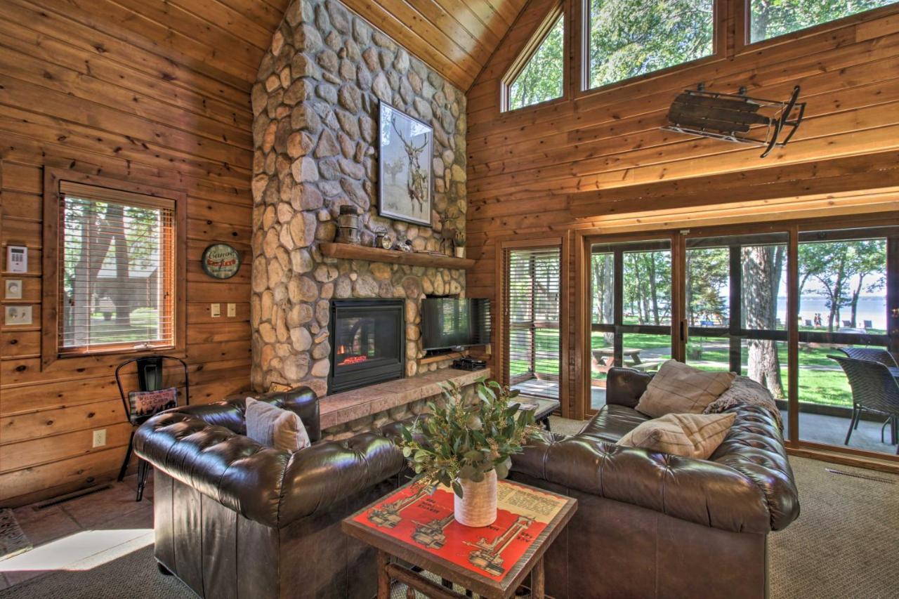 Alluring Nisswa Cabin On Gull Lake With Fireplace! Villa Exterior photo